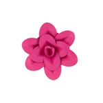 8" Paper Craft Pedal Flower - Fuchsia
